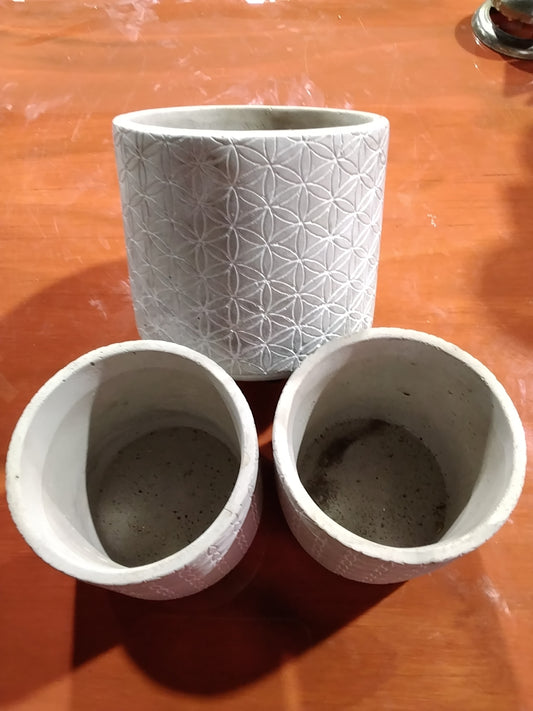Grey Clay Pot