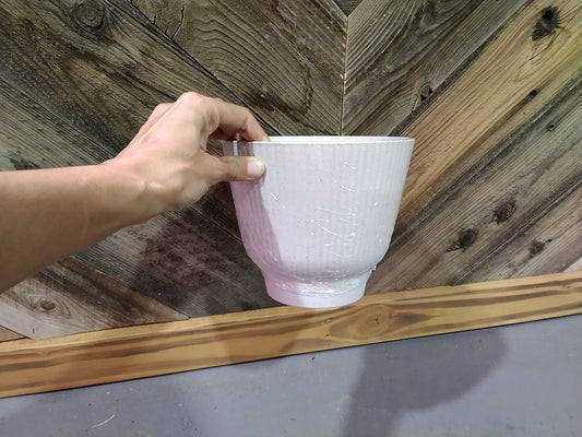 1 Gallon White Pot