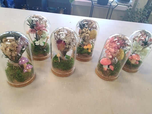Handmade Fairy Garden Domes